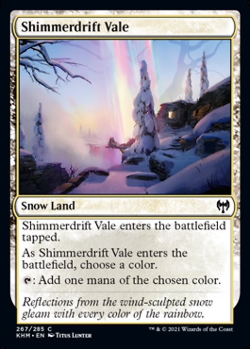 Shimmerdrift Vale (Kaldheim) Near Mint