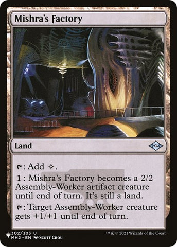 Mishra's Factory (MH2) (The List) Near Mint