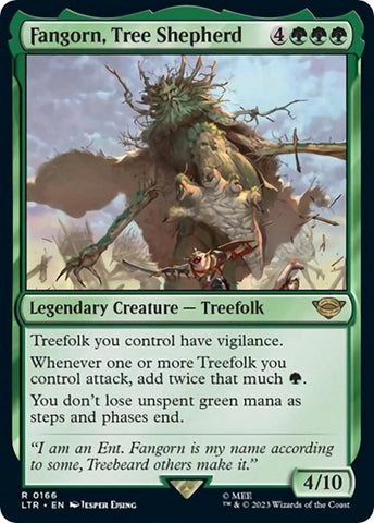 Fangorn, Tree Shepherd (Universes Beyond: The Lord of the Rings: Tales of Middle-earth) Near Mint Foil