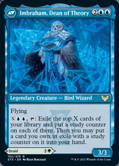 Kianne, Dean of Substance / Imbraham, Dean of Theory (Strixhaven) Near Mint