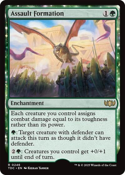 Assault Formation (Commander: Tarkir: Dragonstorm) Near Mint