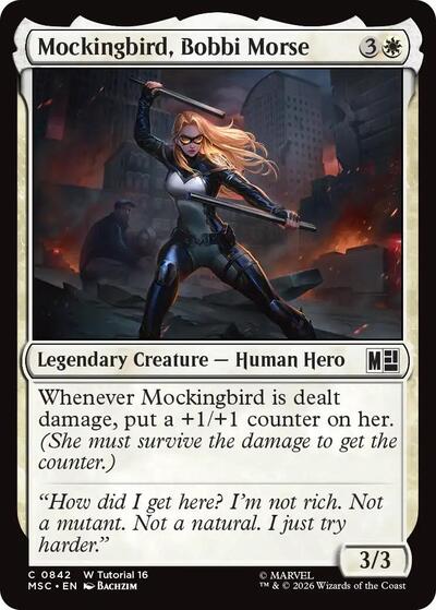 Mockingbird, Bobbi Morse (0842) (Commander: Marvel Super Heroes) Near Mint