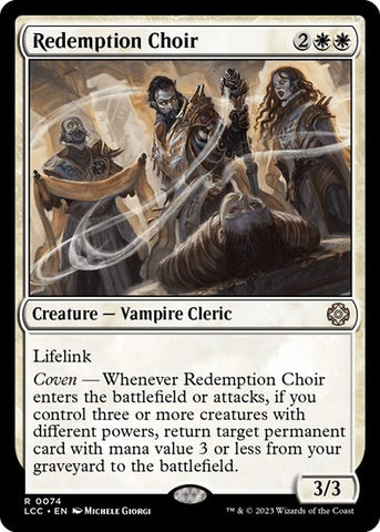 Redemption Choir (Commander: The Lost Caverns of Ixalan) Near Mint