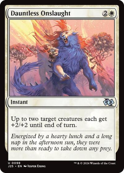 Dauntless Onslaught (Foundations Jumpstart) Near Mint