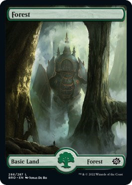 Forest (286) - Full Art (The Brothers' War) Near Mint Foil
