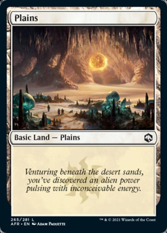 Plains (265) (Adventures in the Forgotten Realms) Near Mint