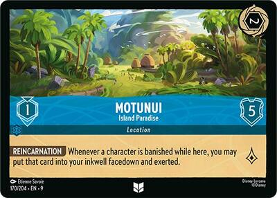 Motunui - Island Paradise (Fabled) Near Mint