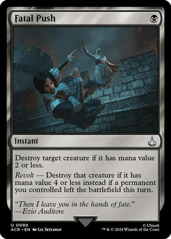 Fatal Push (Universes Beyond: Assassin's Creed) Near Mint Foil