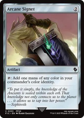 Arcane Signet (0333) (Commander: FINAL FANTASY) Near Mint