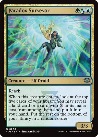 Paradox Surveyor (Secrets of Strixhaven) Near Mint Foil
