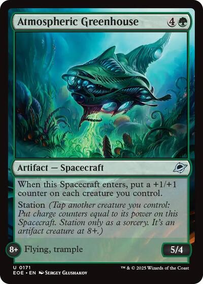 Atmospheric Greenhouse (Edge of Eternities) Near Mint Foil