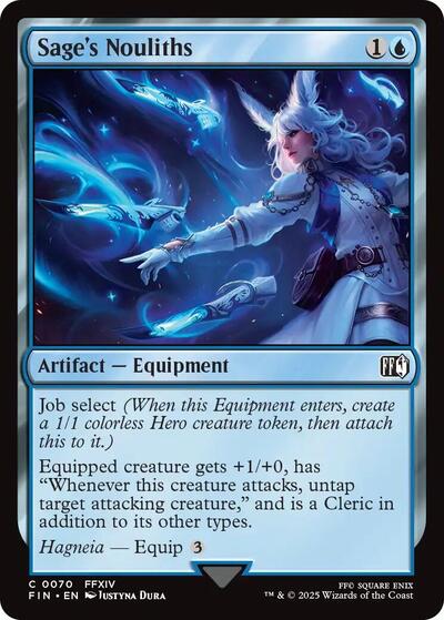 Sage's Nouliths (Universes Beyond: FINAL FANTASY) Near Mint Foil