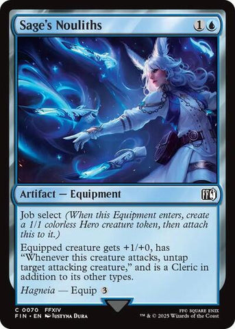 Sage's Nouliths (Universes Beyond: FINAL FANTASY) Near Mint Foil