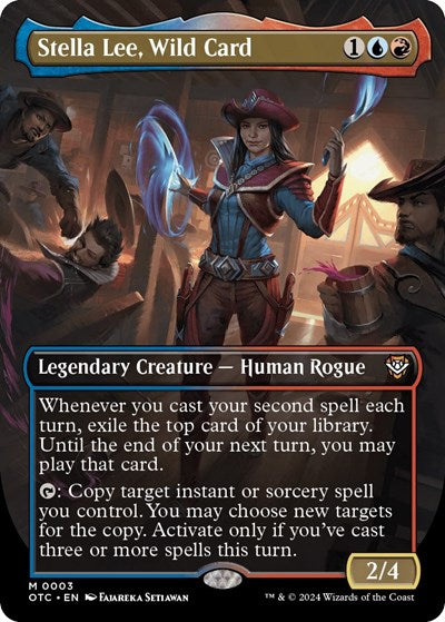 Stella Lee, Wild Card (Borderless) (Commander: Outlaws of Thunder Junction) Near Mint