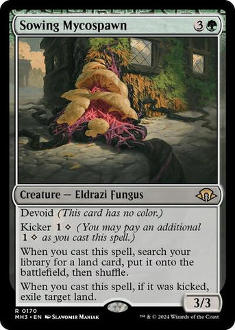 Sowing Mycospawn (Modern Horizons 3) Near Mint