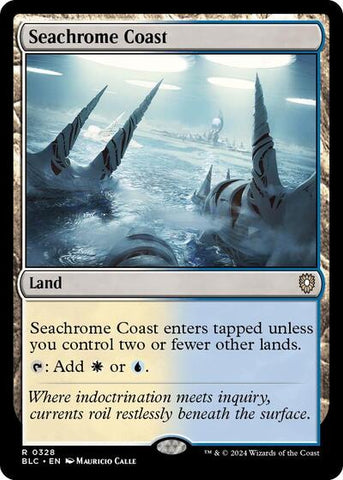 Seachrome Coast (Commander: Bloomburrow) Near Mint