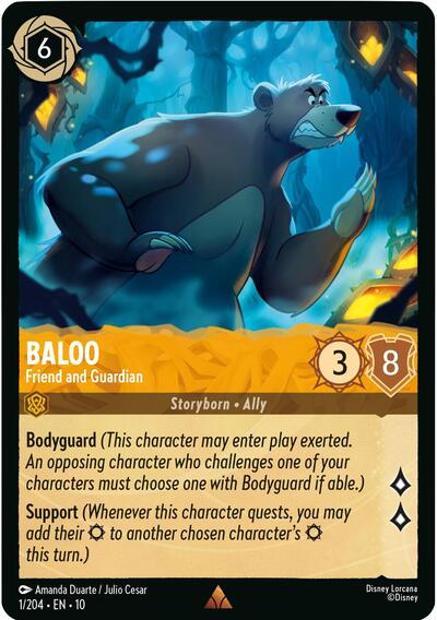 Baloo - Friend and Guardian (Whispers in the Well) Near Mint