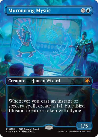 Murmuring Mystic (Borderless) (Special Guests) Near Mint