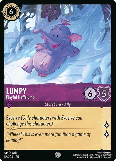 Lumpy - Playful Heffalump (Winterspell) Near Mint