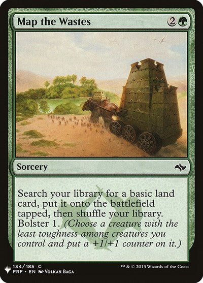 Map the Wastes (Mystery Booster) Near Mint