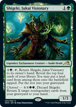 Shigeki, Jukai Visionary (Kamigawa: Neon Dynasty) Near Mint