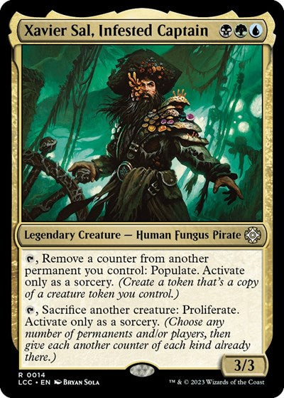 Xavier Sal, Infested Captain (Commander: The Lost Caverns of Ixalan) Near Mint Foil