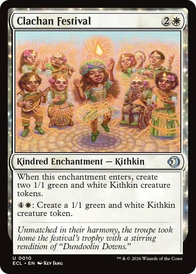 Clachan Festival (Lorwyn Eclipsed) Near Mint Foil