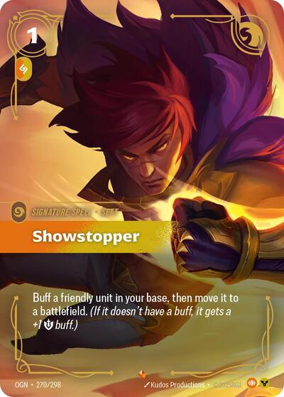 Showstopper (Origins) Near Mint Foil