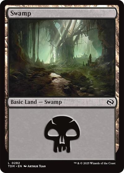 Swamp (0282) (Tarkir: Dragonstorm) Near Mint