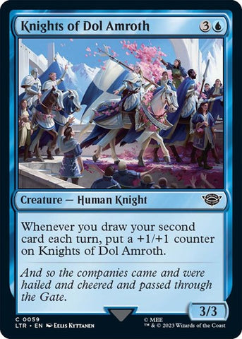 Knights of Dol Amroth (Universes Beyond: The Lord of the Rings: Tales of Middle-earth) Near Mint Foil