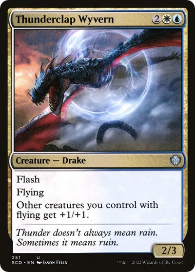 Thunderclap Wyvern (Commander 2022 Starter Decks) Near Mint