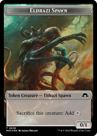 Eldrazi Spawn Token (Modern Horizons 3) Near Mint