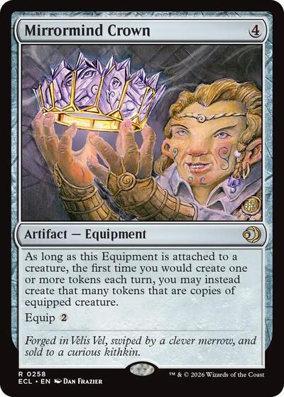 Mirrormind Crown (Lorwyn Eclipsed) Light Play Foil