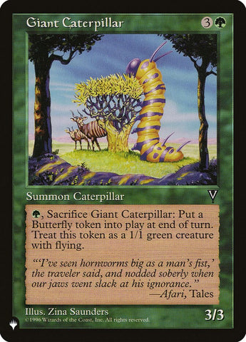 Giant Caterpillar (The List) Near Mint