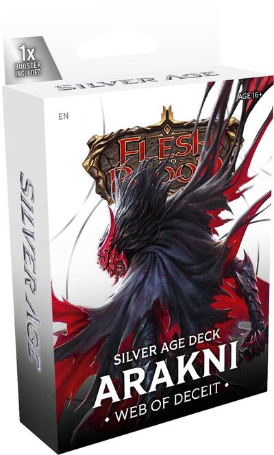 Silver Age Chapter 2 Deck Arakni, Web of Deceit (Chaos Assassin)