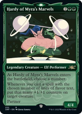 Hardy of Myra's Marvels (Showcase) (Unfinity) Near Mint