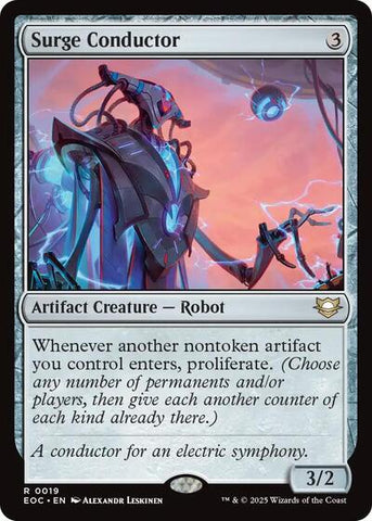 Surge Conductor (Commander: Edge of Eternities) Near Mint