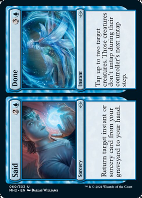 Said // Done (Modern Horizons 2) Near Mint Foil