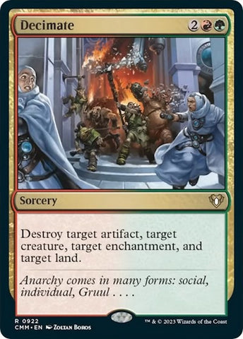Decimate (Commander Masters) Near Mint
