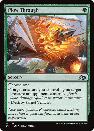 Plow Through (Aetherdrift) Near Mint