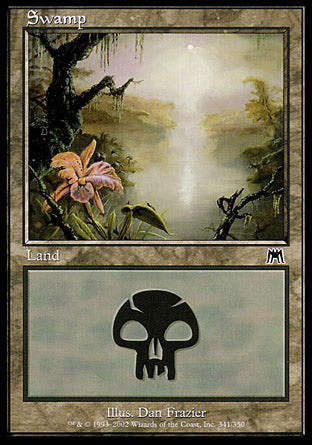 Swamp (341) (Onslaught) Near Mint