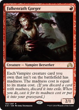 Falkenrath Gorger (Shadows Over Innistrad) Near Mint