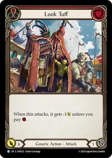 Look Tuff (Super Slam) Near Mint