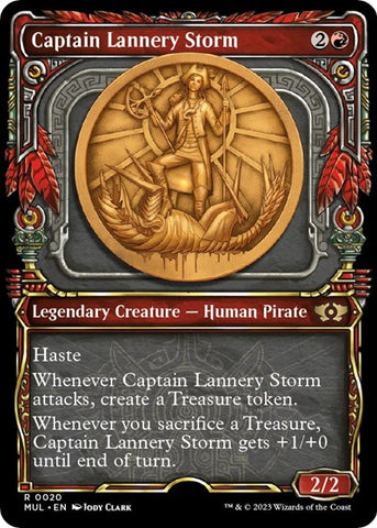 Captain Lannery Storm (March of the Machine: Multiverse Legends) Near Mint