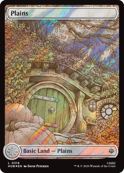 Plains (0319) (Surge Foil) (The Hobbit) Near Mint Foil