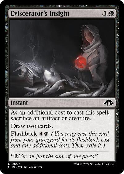 Eviscerator's Insight (Modern Horizons 3) Near Mint Foil