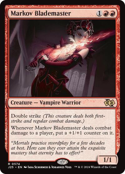 Markov Blademaster (Foundations Jumpstart) Near Mint