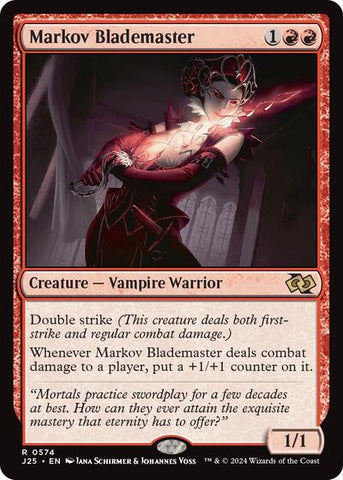Markov Blademaster (Foundations Jumpstart) Near Mint