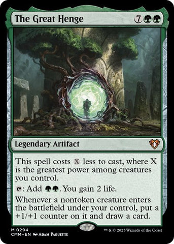 The Great Henge (Commander Masters) Near Mint