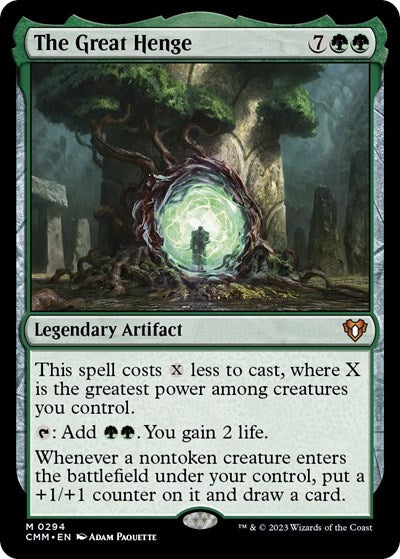 The Great Henge (Commander Masters) Near Mint Foil